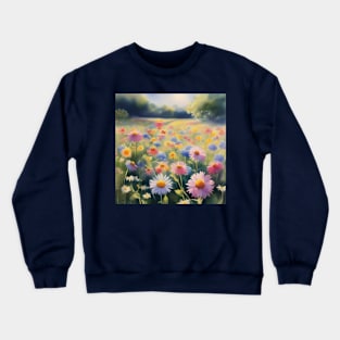 Flower field Crewneck Sweatshirt